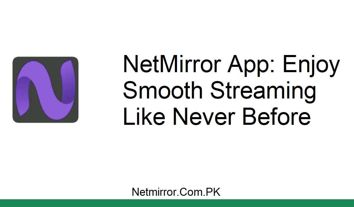 NetMirror App Download